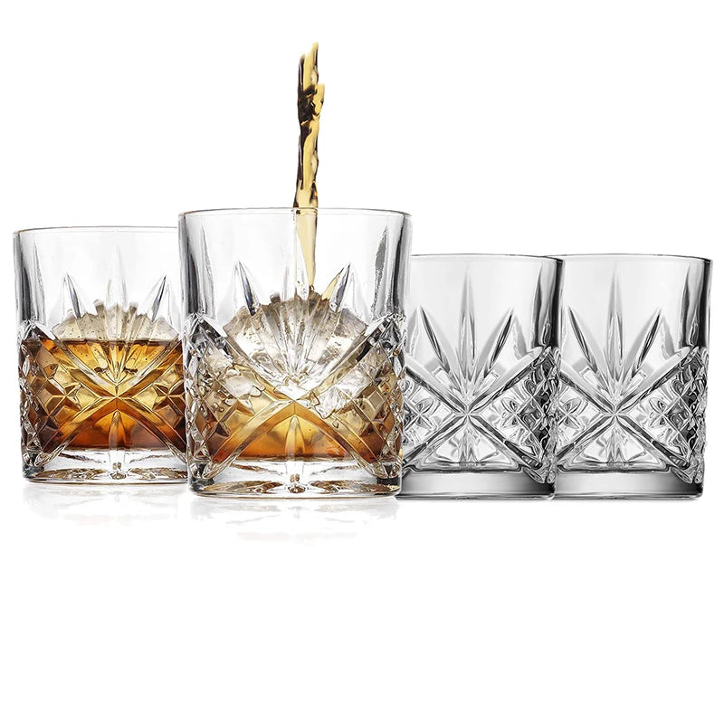 Whiskey Glasses (Set of 4, 330m)l