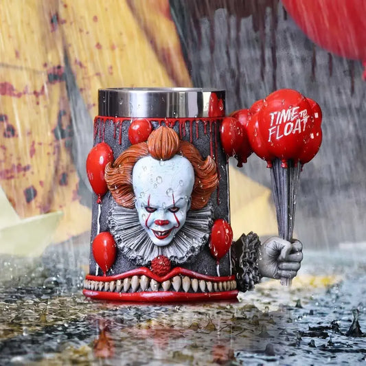 Stainless steel Resin Clown Mug (1 pce/400ml)