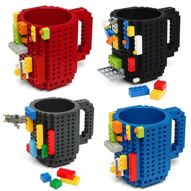 Creative Build-on Brick Mug (1 Piece)