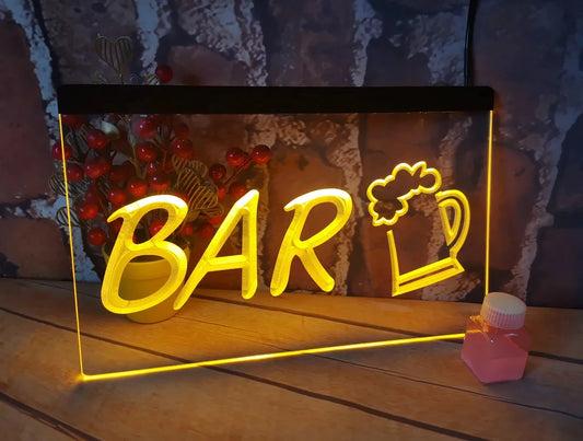 Bar Neon Sign (1 piece)