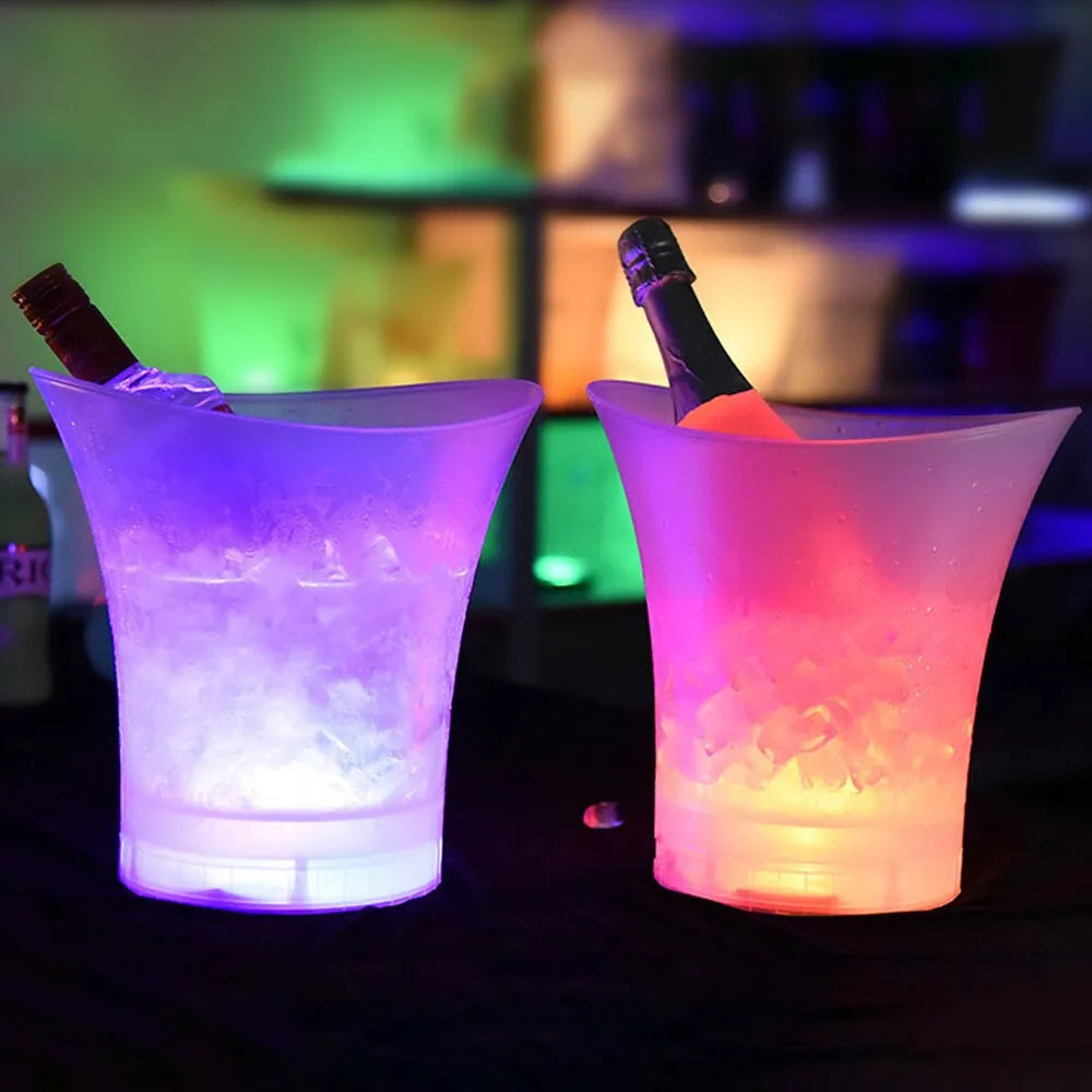 Luminous 5L LED Ice Buckets