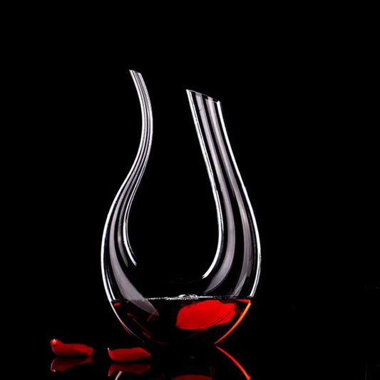 Unique and Elegant Crystal Wine Decanter