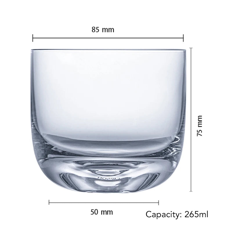 Clear Tumbler Glass (set of 4, 265ml)