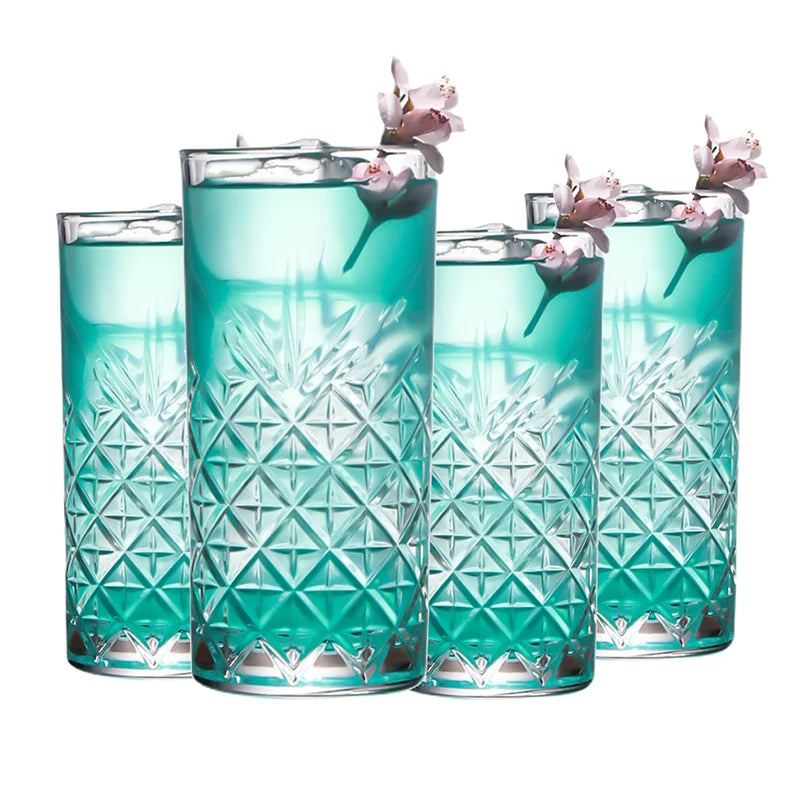 Highball Glasses (Set of 4, 300ml)