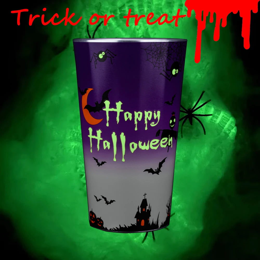 Glow-in-the-dark Halloween Cups (450ml)
