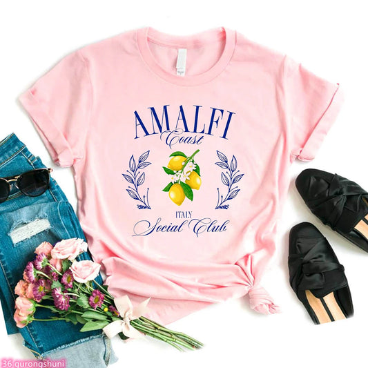 "Amalfi Coast Social Club" T-Shirt